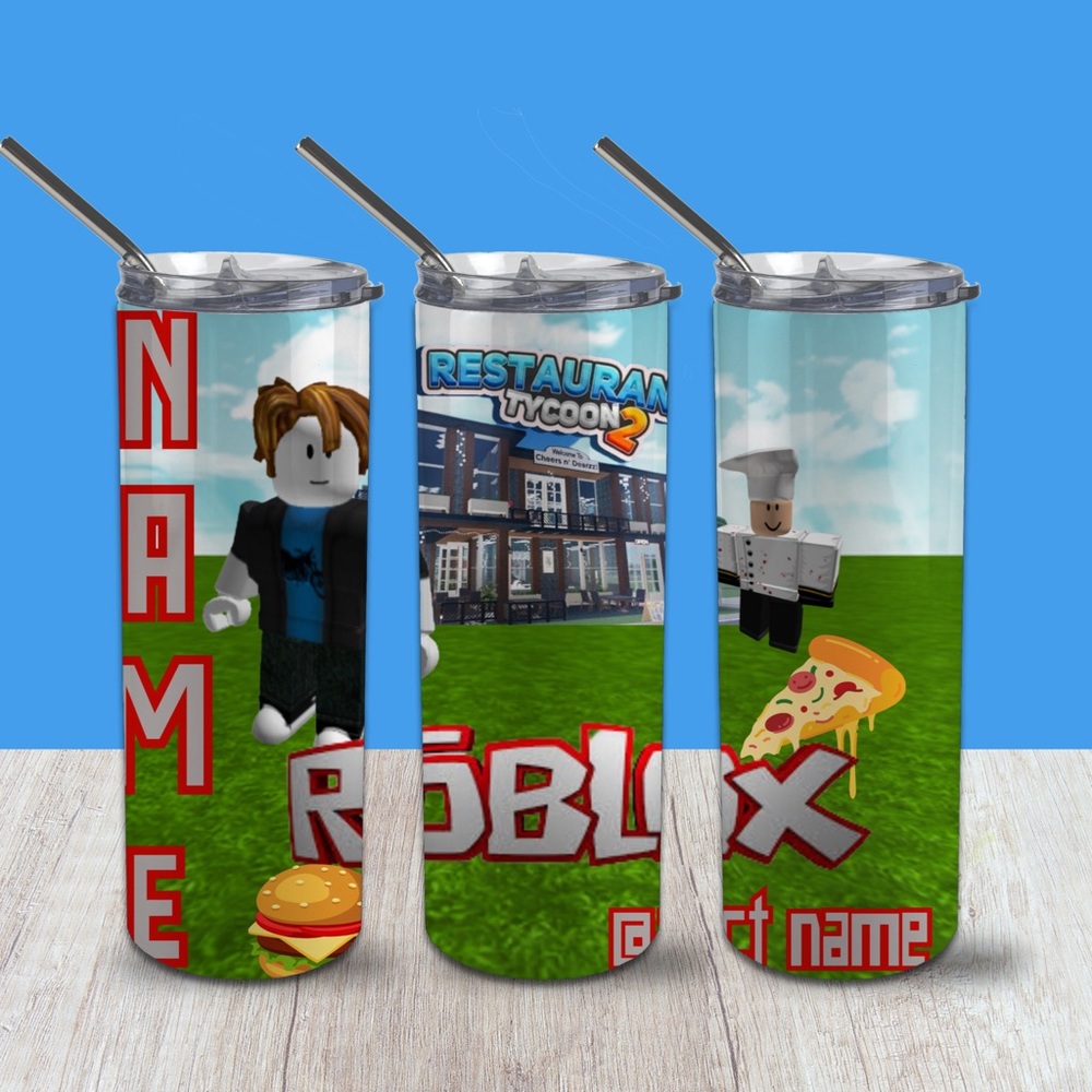 Custom 20oz Roblox Tumbler